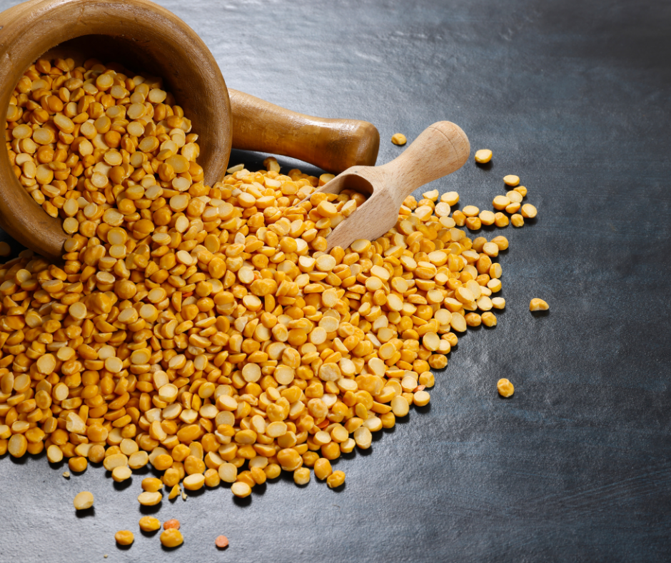 Sack of rice in warehouse