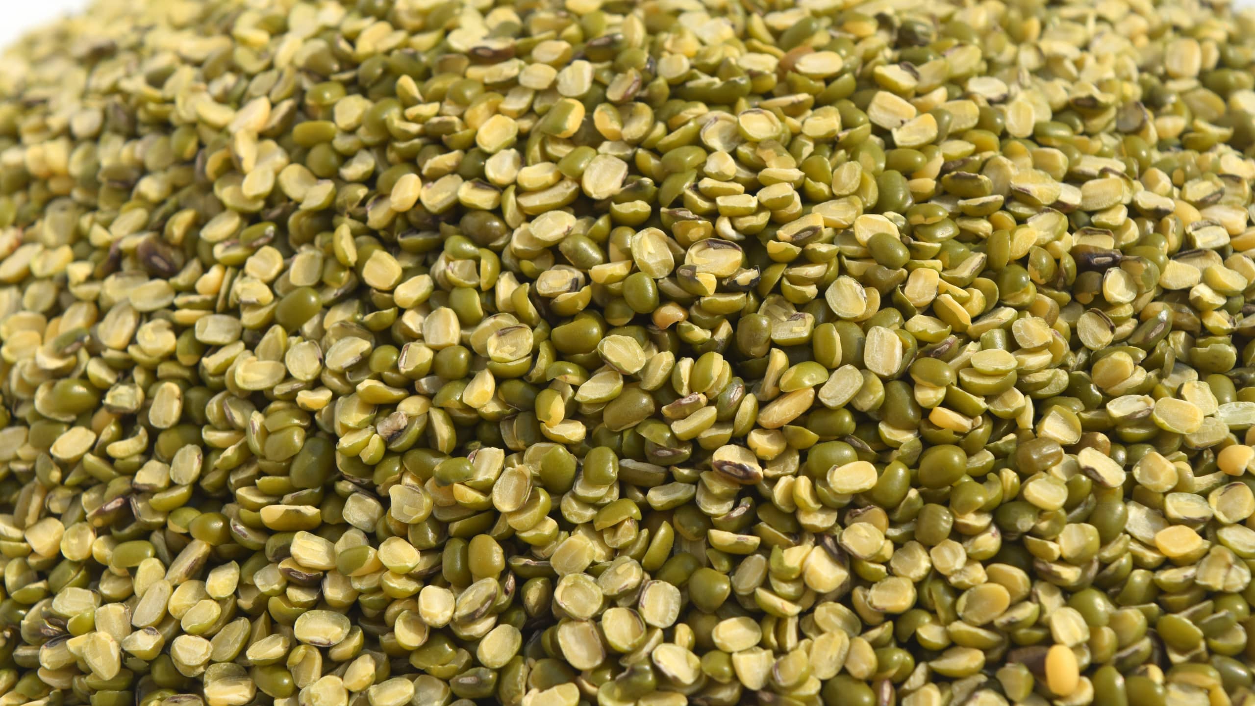 Yellow dal simmering in kitchen